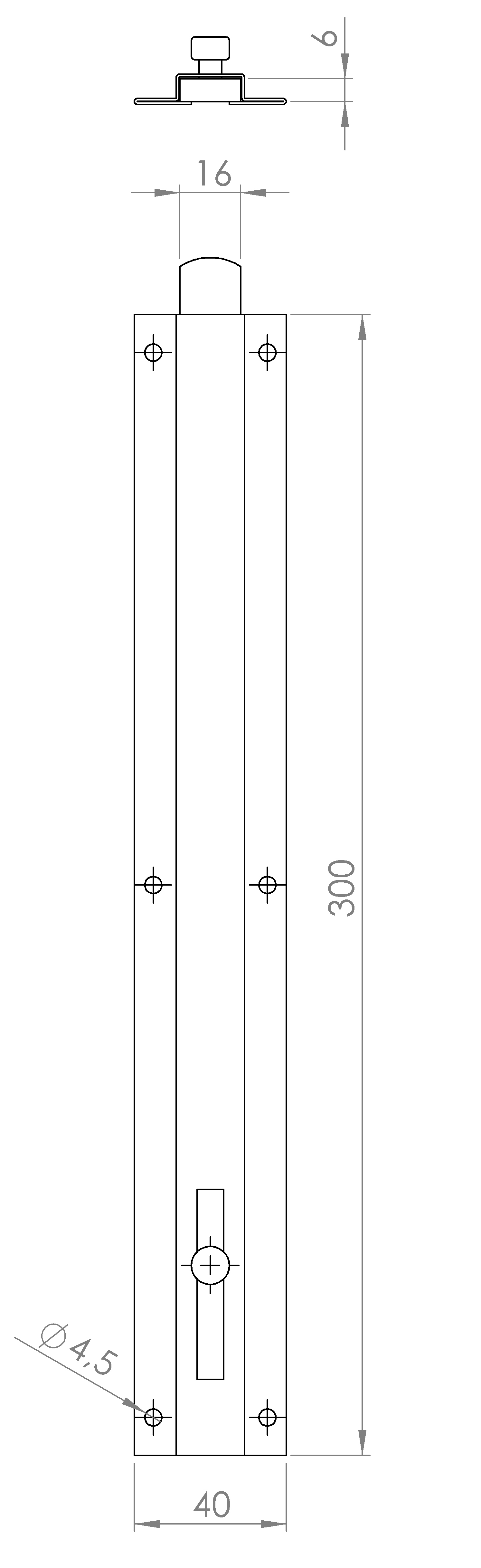 Schubriegel (2232.5881)