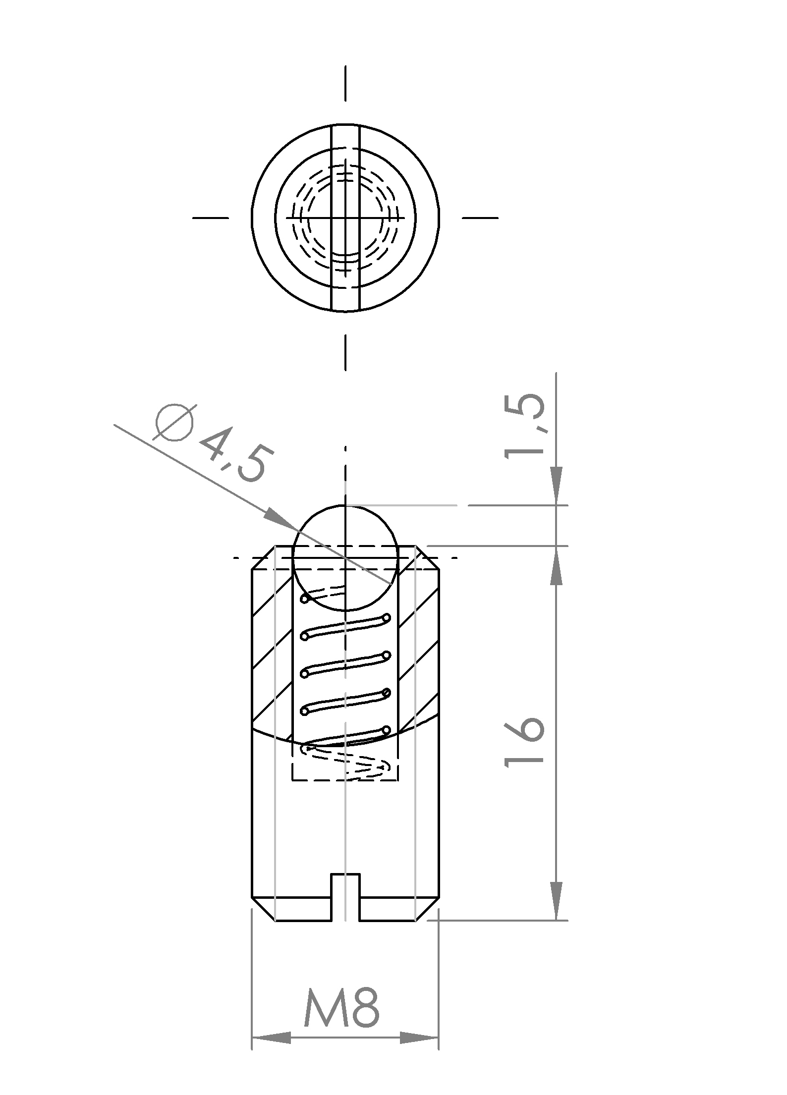 Federndes Druckstück (2087.5105)
