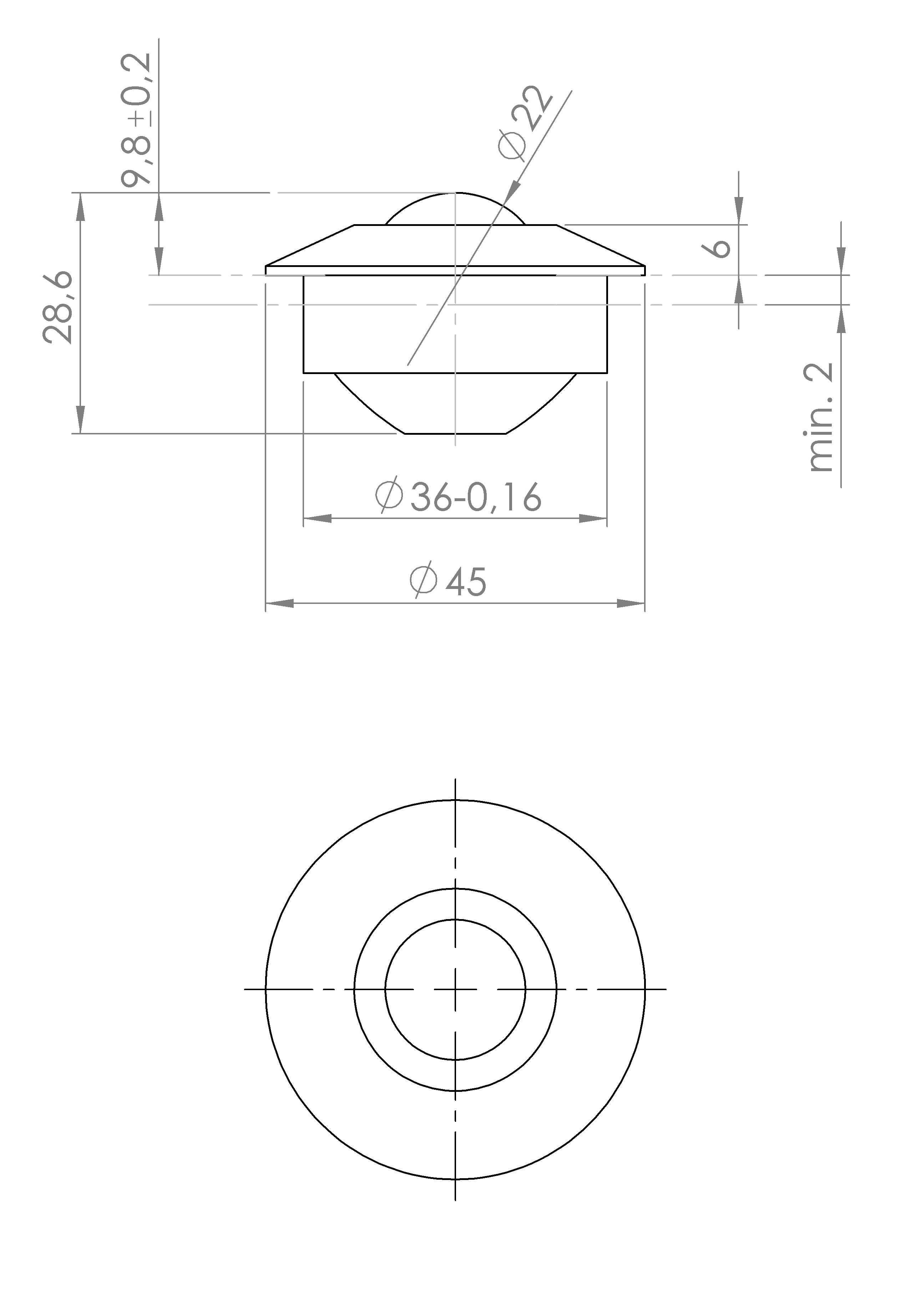 Druck-Kugelrolle (5027.5638)