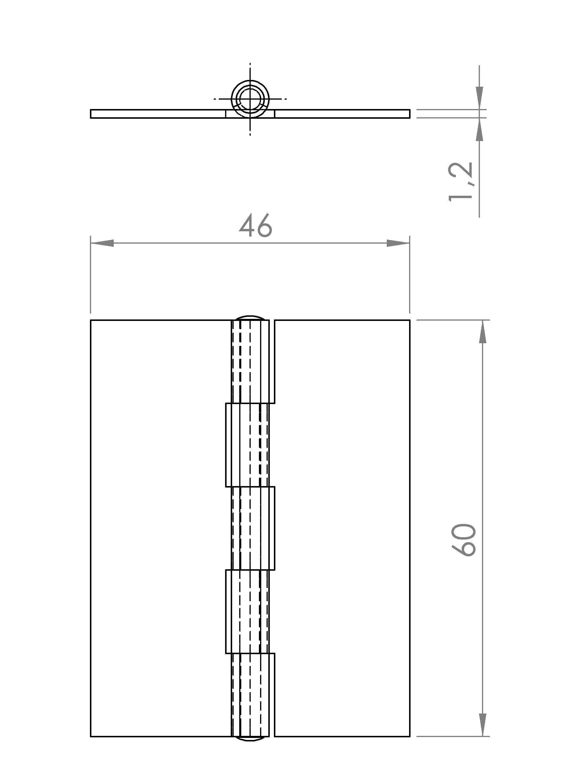 Scharnier gerollt (1019.450) 3