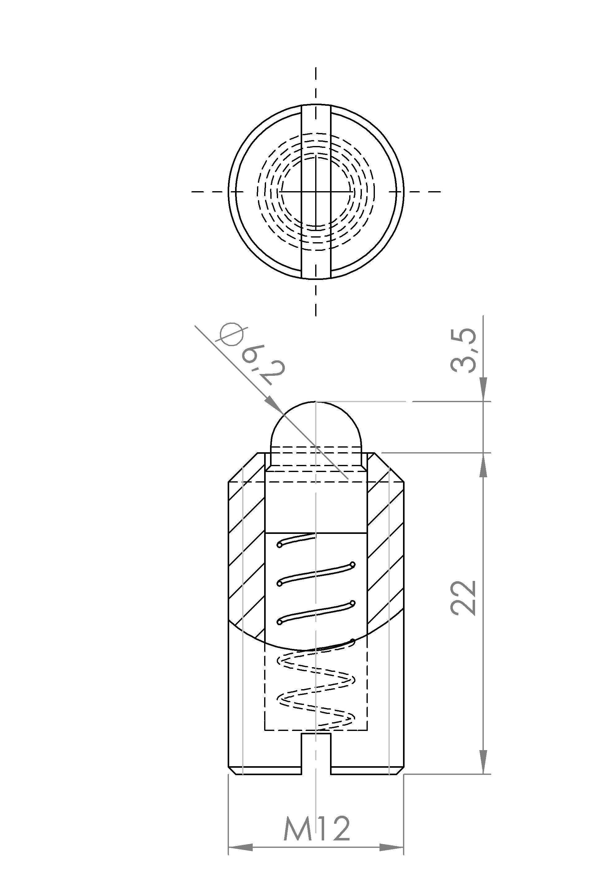 Federndes Druckstück (2091.5120)
