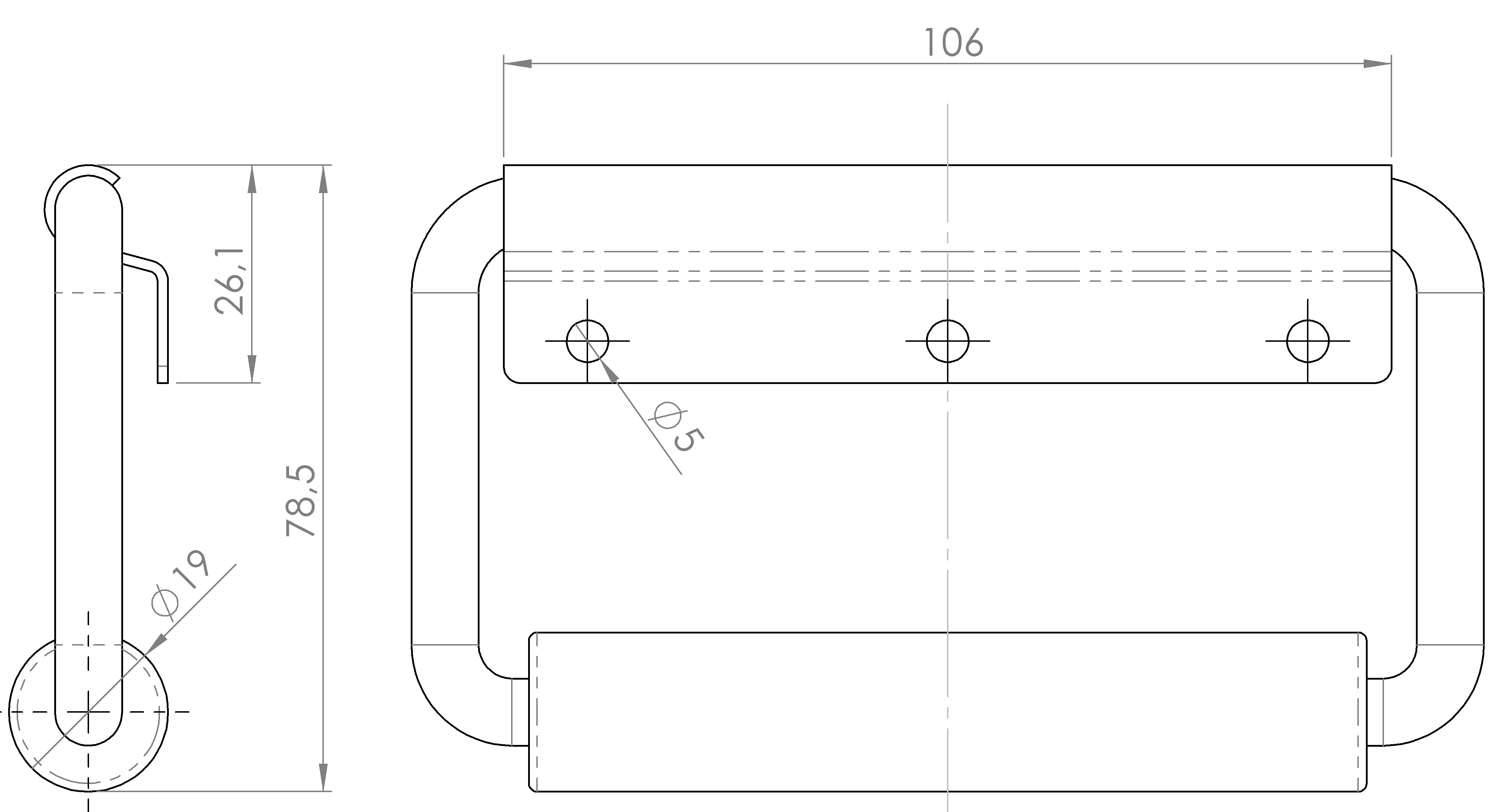 Kistengriff (4055.1702) 4