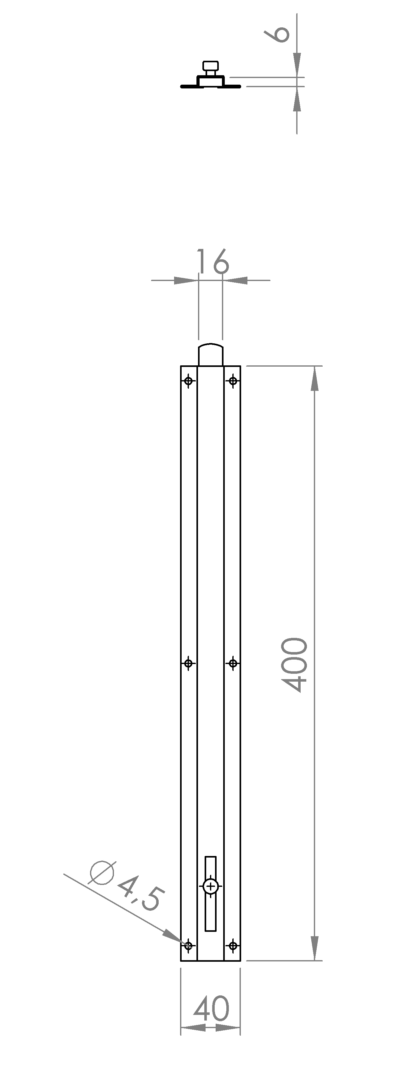 Schubriegel (2232.5880) 4