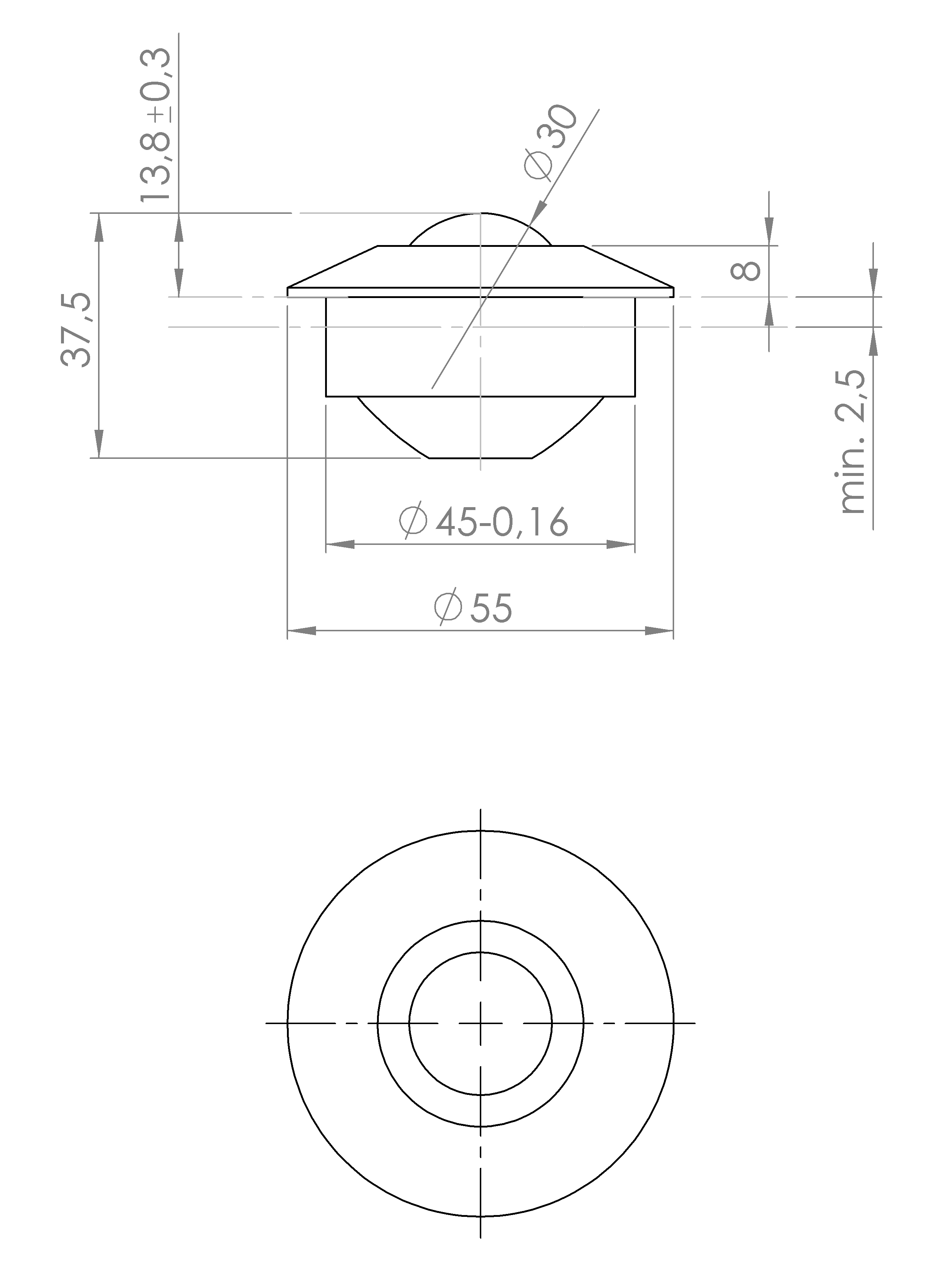 Druck-Kugelrolle (5027.5636)