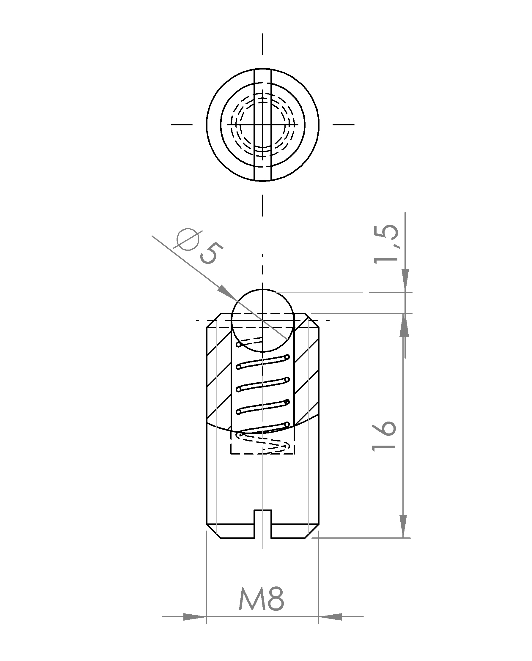 Federndes Druckstück (2100.2801)