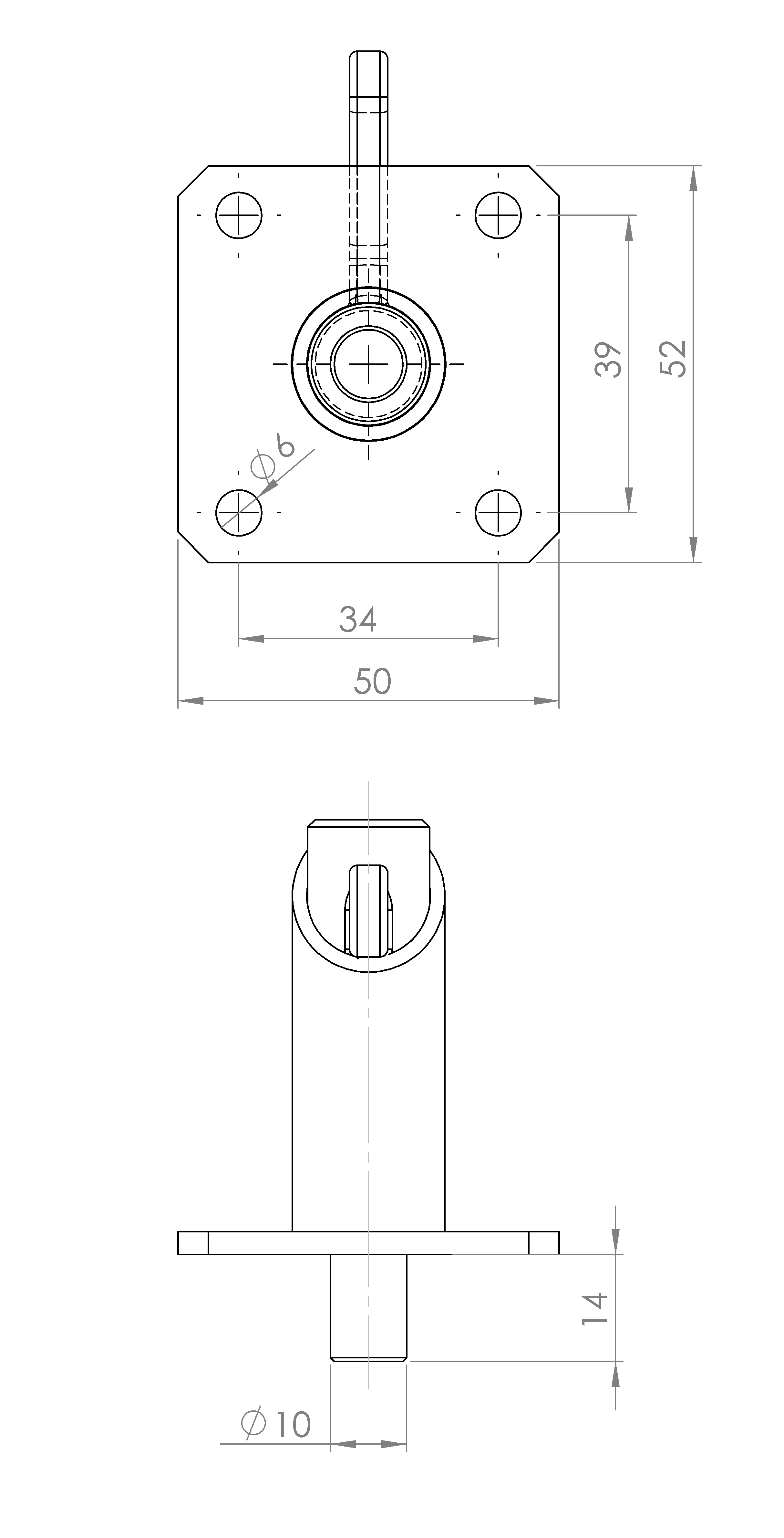 Federriegel arretierbar (2141.3147)