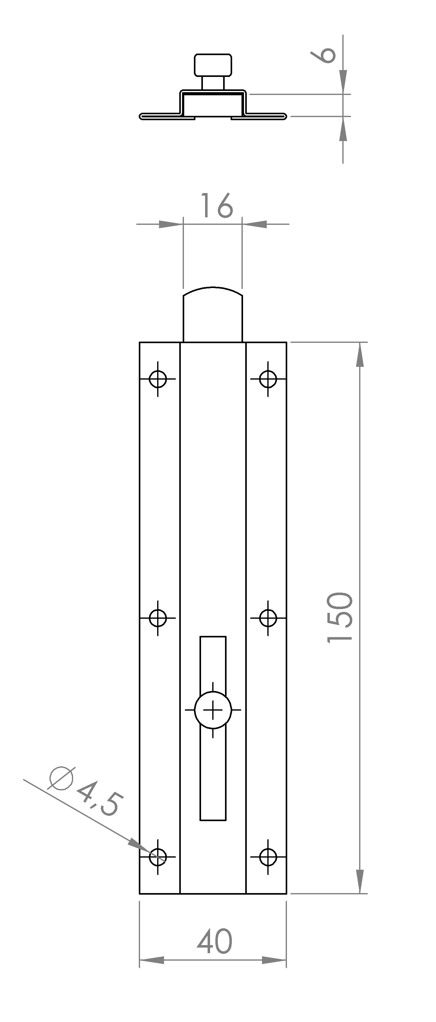 Schubriegel (2232.5873) 4