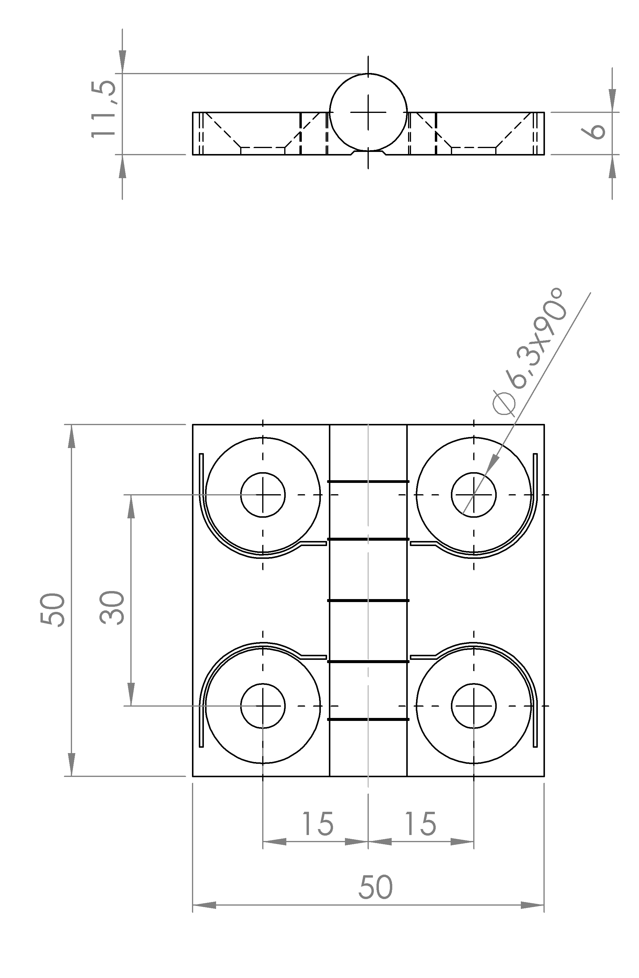 Klip-Anschraubscharnier 180° (1923.14982) 5