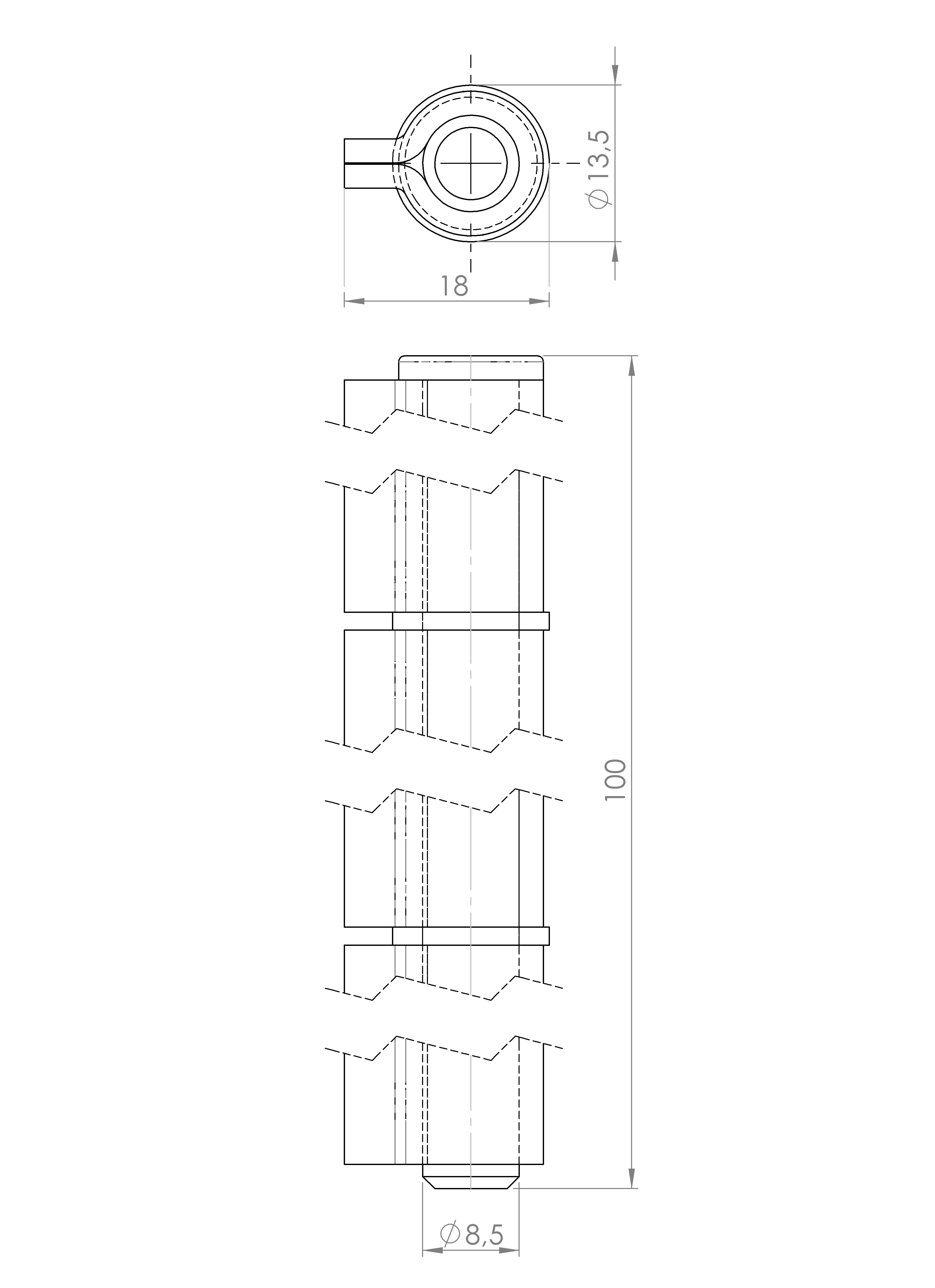 Anschweißbandrolle (1420.13923) 2