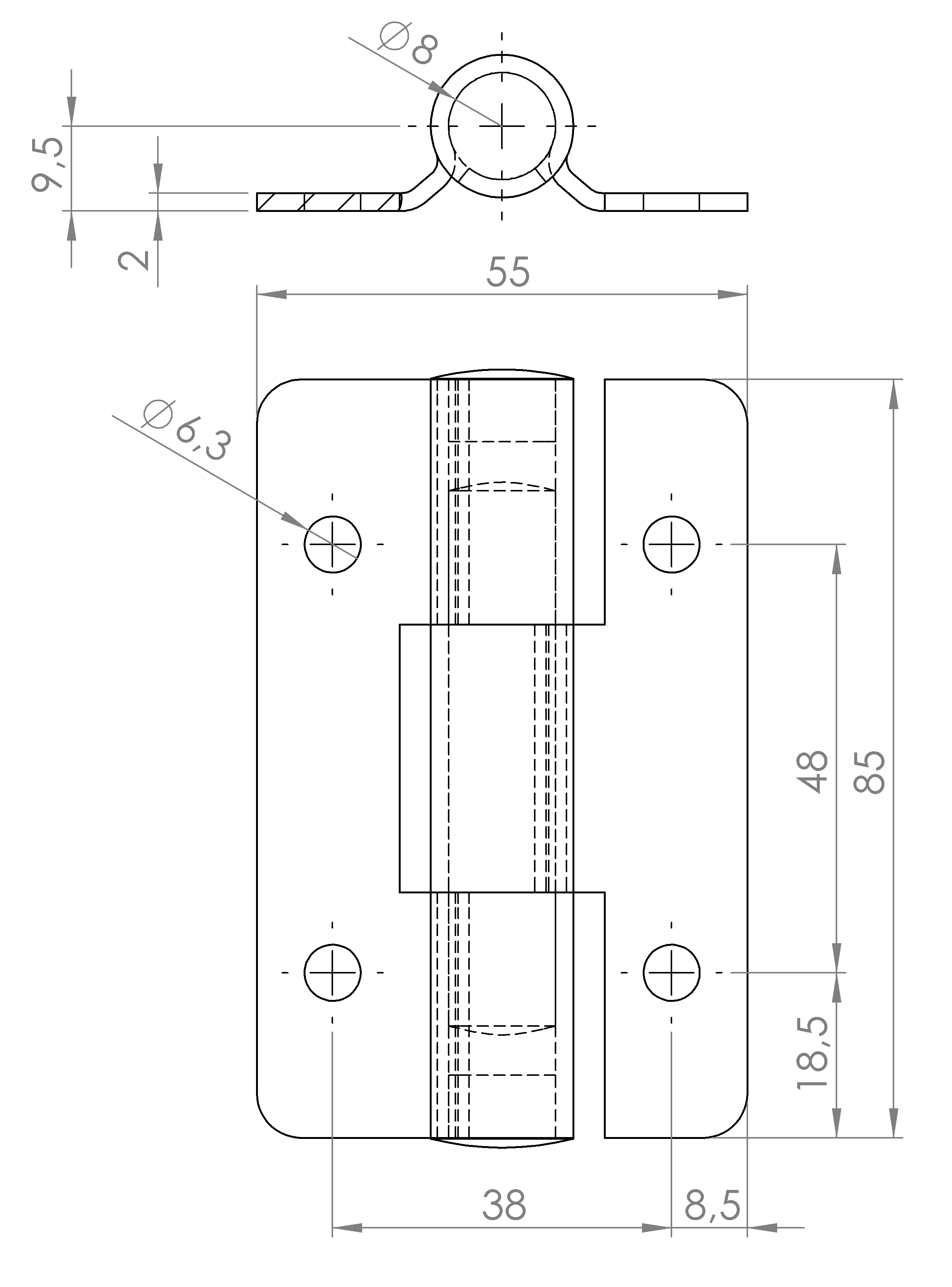 Drehmomentscharnier (1890.14816)