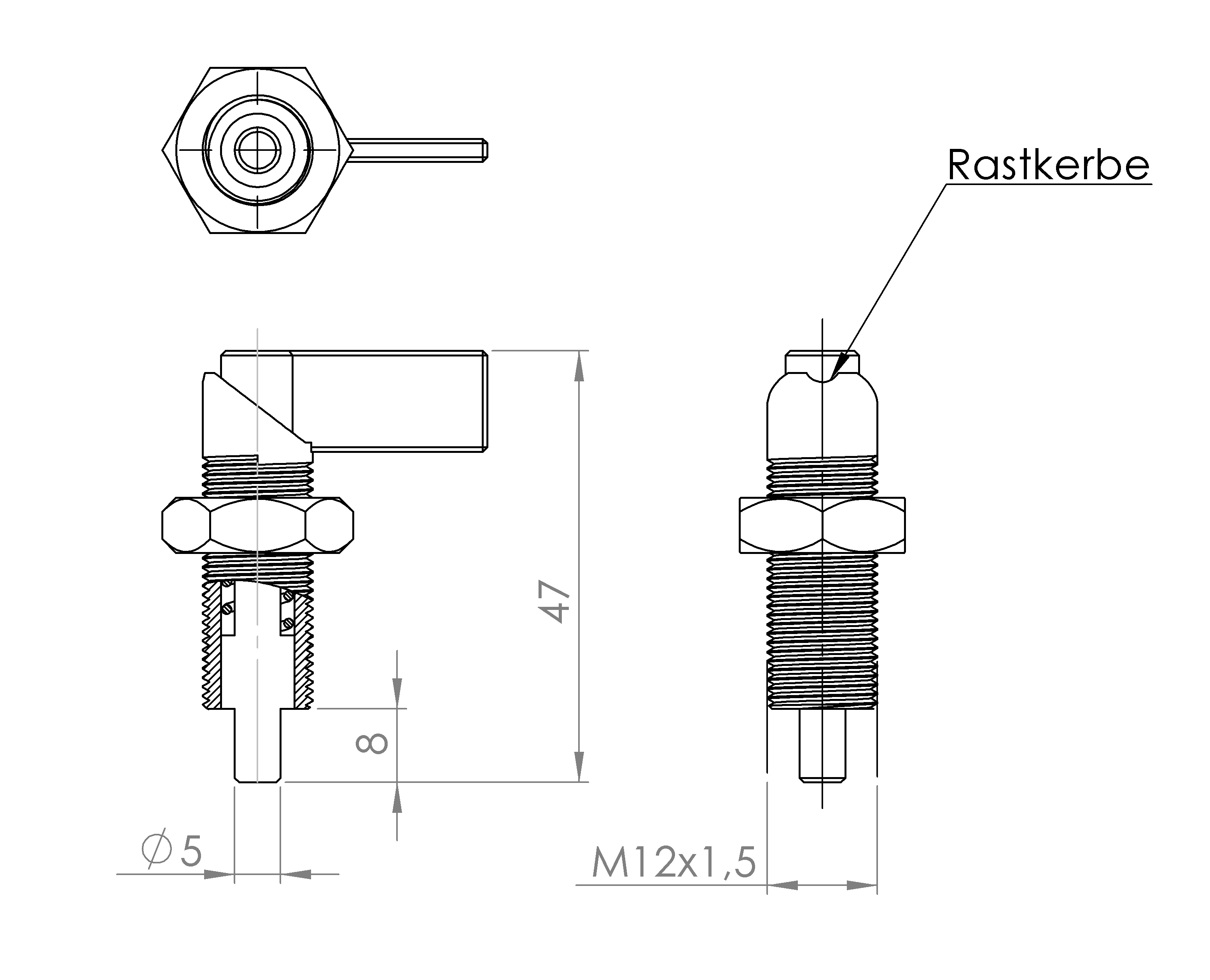 Rastbolzen (Rastriegel) (2338.12427)