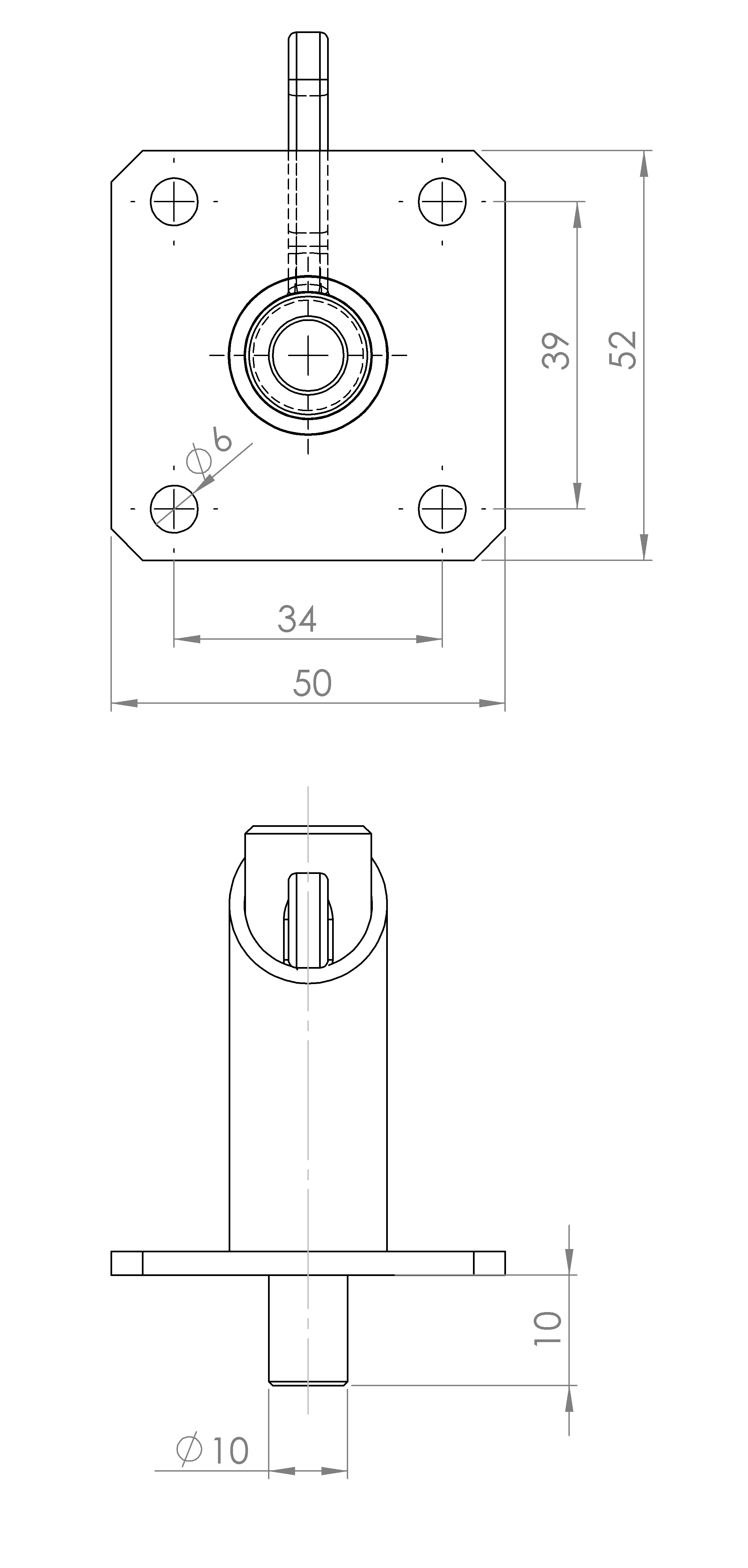 Federriegel arretierbar (2141.3146)